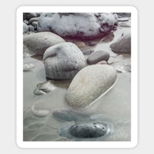 Stones on the beach Sticker